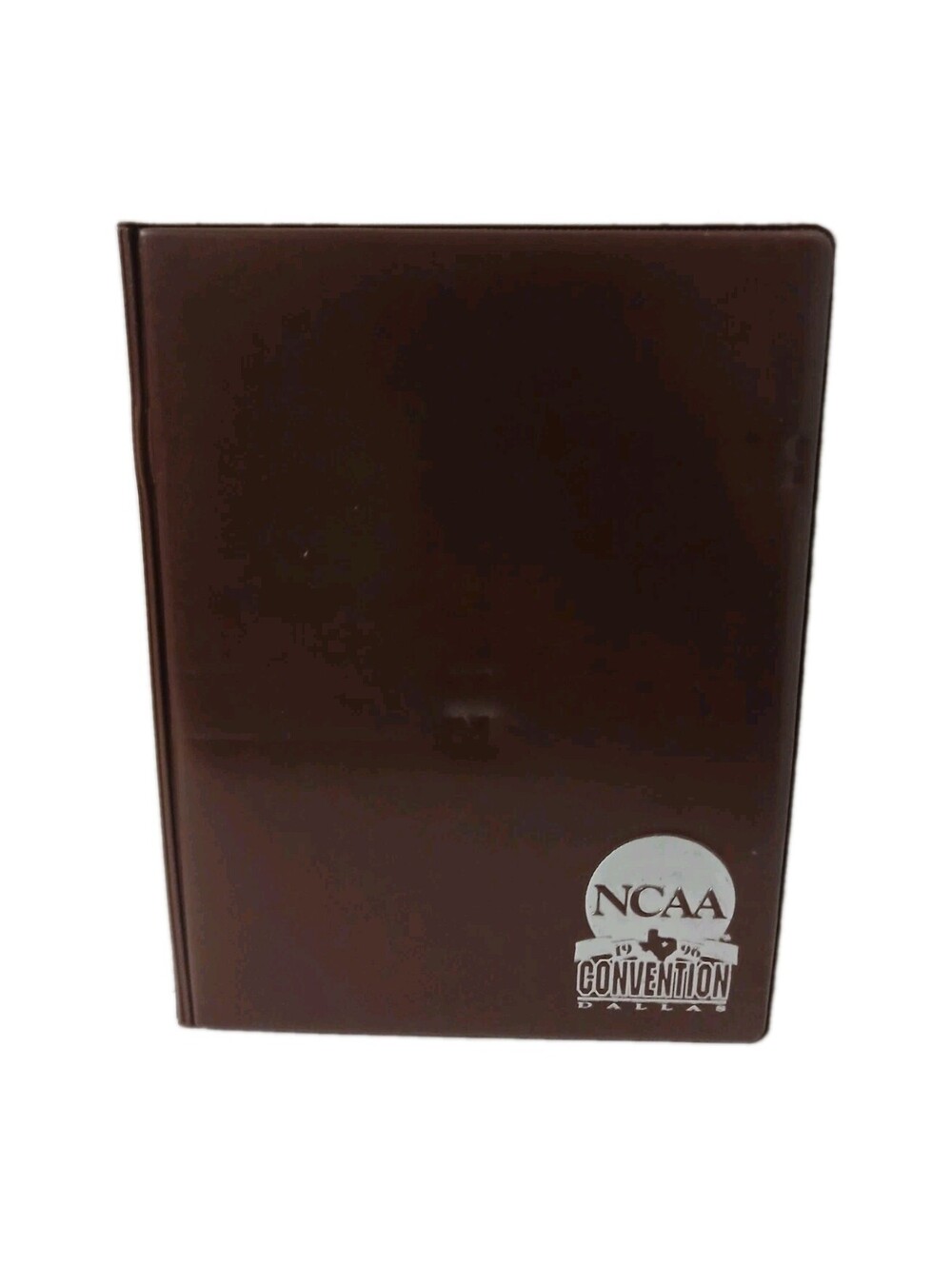 Vintage 1996 NCAA Convention Dallas Leatherette Padfolio Portfolio Binder Folder